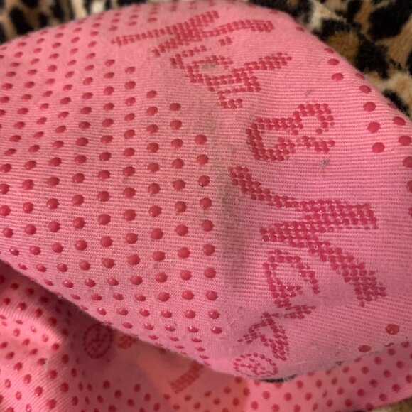 NICK & NORA Pajamas Womens Leopard print Footie SZ M Pockets - Cat Face Feet - Picture 9 of 10